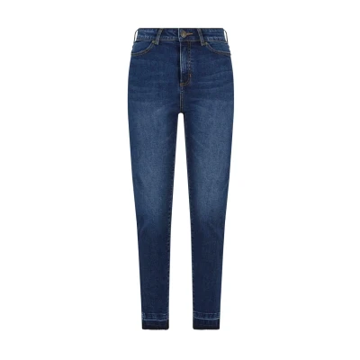 Abbildung von Urban Classics Jeans Skinny Fit, Damen, Größe: 28, Darkblue washed