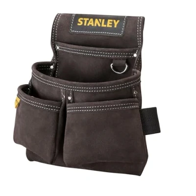 Abbildung von STANLEY Hammertasche mit Nieten und Doppelnaht an den Ecken für extreme Haltbarkeit höhere Robustheit hohen Tragekomfort STST1 80116