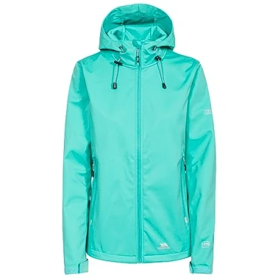 Abbildung von Trespass Damen Wasserdichte Softshelljacke Marsa, Lagoon, XS, FAJKSSN10001_LAGXS