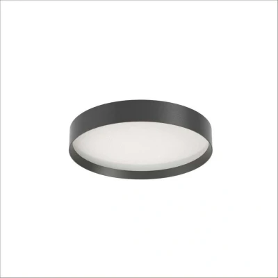 Abbildung von LOOM DESIGN LED Deckenleuchte Lucia, schwarz, Ø 45 cm Alu