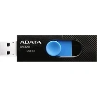 Abbildung von ADATA UV320 USB Stick 32 GB Typ A 3.1 (3.1 Gen 1) Schwarz, Blau Sticks (32 GB, A, 1), Dia, 7,9 g, Blau)