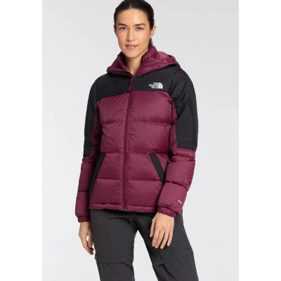 Abbildung von The North Face Diablo Hoodie Daunenjacke, Damen, Größe: Large, Boysenberry/black