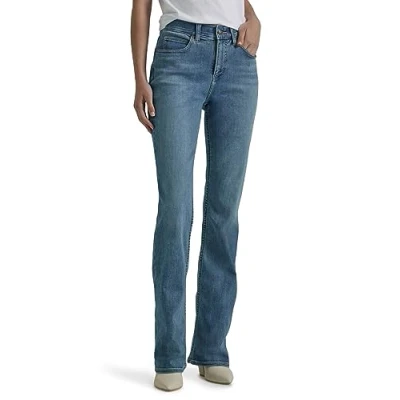 Abbildung von Lee Damen Ultra Lux Comfort with Flex Motion Bootcut Jeans, Paradise Dream, 40