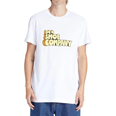 Abbildung von DC Shoes Nostalgic Tshirt print, Herren, Größe: XL, White