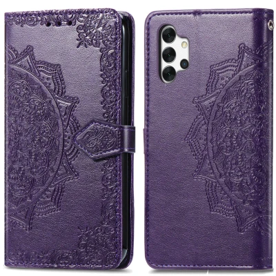 Abbildung von Samsung Galaxy A32 (4G) Hülle Kunstleder iMoshion Klapphülle Handyhülle Lila