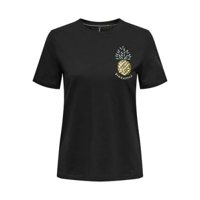 Abbildung von ONLY Kurzarmshirt ONLKITA LIFE REG S/S PINEAPPLE TOP JRS