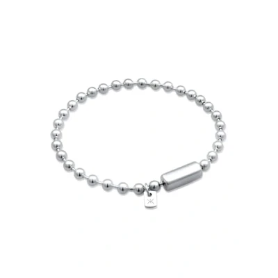 Abbildung von Kuzzoi Kugel Armband, Herren, Größe: 19, Silber