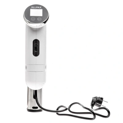 Abbildung von ALLPAX Sous vide Garer SVU 1200 W Sonderedition weiß 7 20 l / 0 95 &deg;C 60 h 50 Vakuumbeutel gratis Gerät Stick kaufen