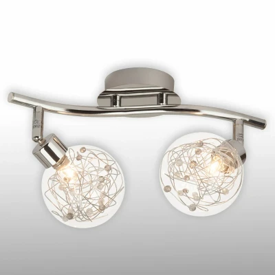 Abbildung von Brilliant Deckenleuchte Joya, ohne Leuchtmittel, Deckenlampe 3flg chrom