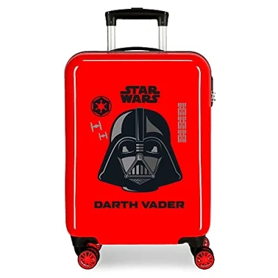 Abbildung von Star Wars Darth Vader Kabinentasche, rot, 38 x 55 20 cm, starr, ABS, seitlicher Zahlenkombinationsverschluss, 34 l, 2 kg, 4 Doppelrollen, Handgepäck.