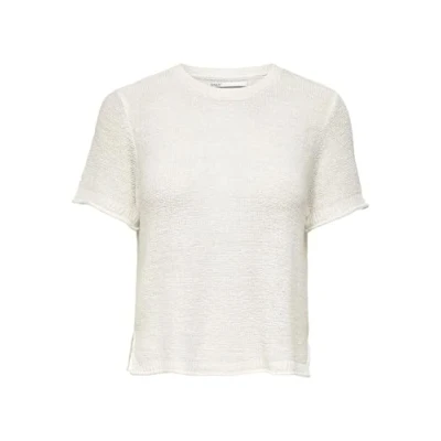 Abbildung von ONLY Onlsunny Tshirt basic, Damen, Größe: Large, Cloud dancer
