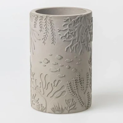 Abbildung von Räder Design Windlicht Unterwasserwelt Flaschenkühler Beton Fische 13,5cm