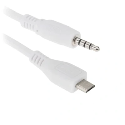 Abbildung von I57 Micro USB auf 3,5mm Klinke Audio Adapter 50cm zu Stereo Klinkenstecker Kabel für Kopfhörer und Lautsprecher