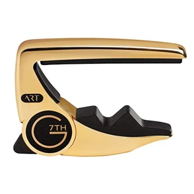 Abbildung von G7th Capodaster Performance 3 Art 6 Strings Gold C81053 63g/2.2oz. Unauffällig und nicht aufdringlich