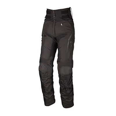 Abbildung von Modeka Motorradhose Elaya Textilhose Damen schwarz