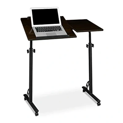 Abbildung von relaxdays Laptoptisch groß höhenverstellbar, Schwarz