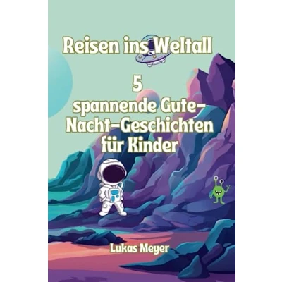 Abbildung von Reisen ins Weltall 5 Spannende Gute Nacht Geschichten für Kinder: Kinderbuch, Geschichten,