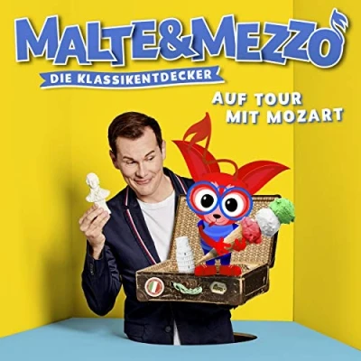 Abbildung von Malte &amp; Mezzo auf Tour mit Mozart (Die Klassikentdecker)