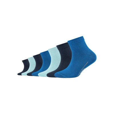 Abbildung von Camano Kurzsocken, (7er Pack), mit verschiedenen Farbkombinationen