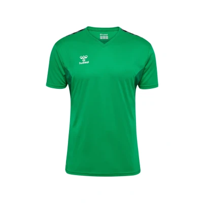 Abbildung von Hummel Authentic PL S Tshirt print, Herren, Größe: XXL, Jelly bean