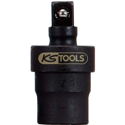 Abbildung von KS TOOLS 515.1533 Gelenkstück, Steckschlüssel 10 (3/8&quot;)mm (Zoll) 48mm Chrom Molybdänstahl