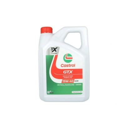 Abbildung von Castrol GTX A3/B3 15W 40 4l Motoröl 15809F VOLKSWAGEN: Golf 1, Scirocco II, 4 Schrägheck, MERCEDES BENZ: 190, C Klasse Limousine, SLK