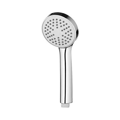 Abbildung von Ibergrif Duschkopf &amp; Duschbrause Wassersparend Handbrause mit Brausekopf Dusche, Universelle 1/2 Zoll, Regendusche Ø83mm (Chrom, Einfachmontage Leicht zu Reinigen),M20217