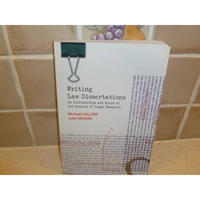 Abbildung von Writing Law Dissertations: An Introduction and Guide to the Conduct of Legal Research