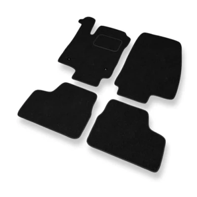 Abbildung von Mossa Fußmatten Auto kompatibel mit Opel Astra G (1998 2009) schwarz Automatten Autoteppiche 1