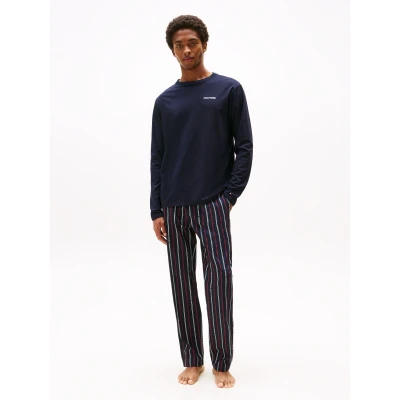 Abbildung von Tommy Hilfiger Nachtwäsche Set, Herren, Größe: XXL, Desert sky