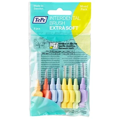 Abbildung von Interdentalbürsten Extra Soft sortiert 8er 8 Bürsten