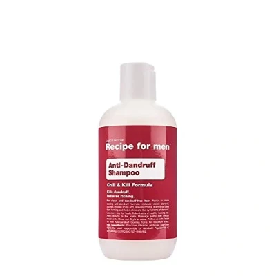 Abbildung von Recipe For Men ANTI Dandruff Shampoo 250ML Shampoo, Herren, Größe: 250 ml,
