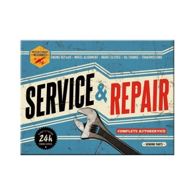 Abbildung von Nostalgic Art 14306 Best Garage Service &amp; Repair, Magnet 8x6 cm