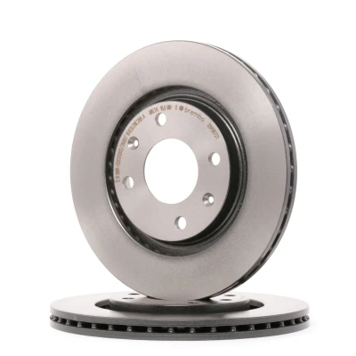 Abbildung von BREMBO COATED DISC LINE 09.4987.21 Bremsscheibe 266 20,5 4 innenbelüftet beschichtet mit Schrauben PEUGEOT: 206 Schrägheck, 306 Cabrio, Schrägheck