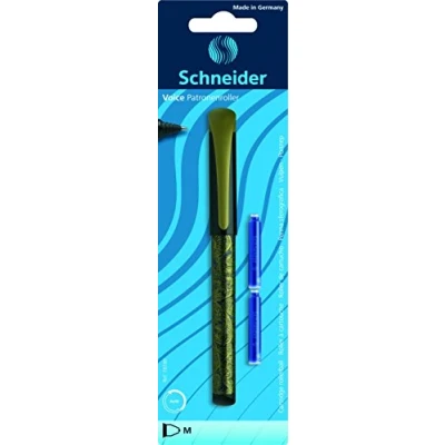 Abbildung von Kugelschreiber SCHNEIDER Voice blaue Tinte Gummigriff 1 Stk.