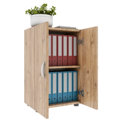Abbildung von VCM Aktenschrank Büroschrank Bücher Ordner Ulas 2fach (1 St)