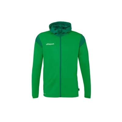 Abbildung von uhlsport Unisex Squad 27 Track Hood Sport Jacke, Grün/Lagune, 164 EU