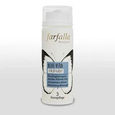 Abbildung von Farfalla Aloe Vera Gel Neutral 50ml, die Linie mit dem Anti Aging Effekt,sehr feuchtigkeitsspendend, Intensivpflege für Haut