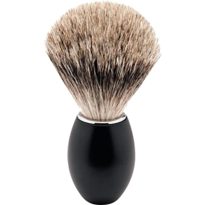 Abbildung von Erbe Shaving Shop Rasierpinsel schwarz matt