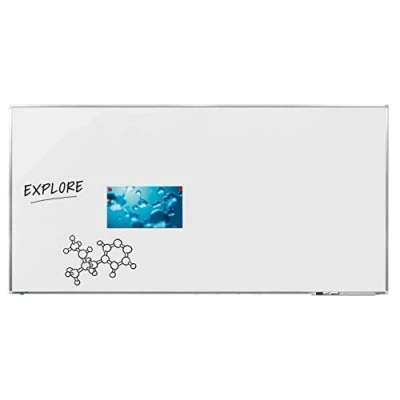 Abbildung von Legamaster 7 101076 Whiteboard Premium Plus, e3 Emaille, 240 x 120 cm