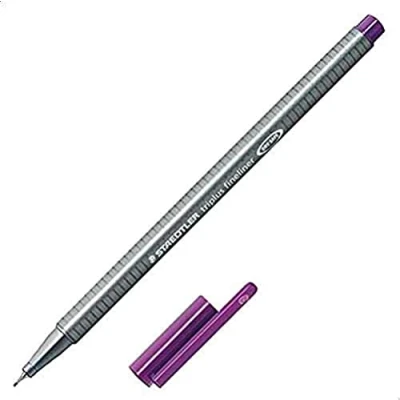 Abbildung von 10 x Staedtler Fineliner triplus 0,3mm violett