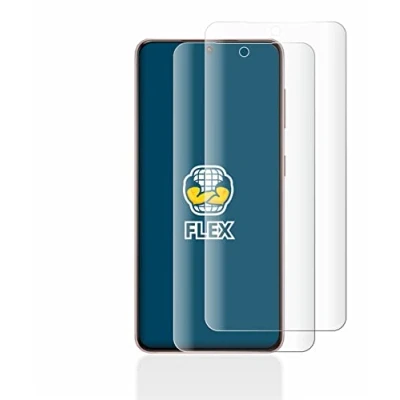 Abbildung von BROTECT 2 Stück Full Cover Schutzfolie für Samsung Galaxy S21 5G Screen Displayschutz Folie [3D Curved, Anti Fingerprint, Kristall Klar]