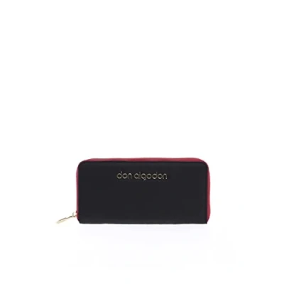 Abbildung von Don Algodon Cartera Silvia Geldbörse, Damen, Größe: One Size, Black