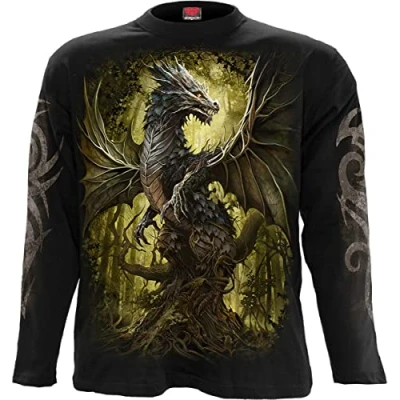 Abbildung von Spiral Herren M301 L T Shirt, Schwarz,