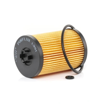 Abbildung von PURFLUX L991 Ölfilter Filtereinsatz VOLKSWAGEN: Touran II, California T6 Bus, Golf Sportsvan, AUDI: A5 B8 Coupe, A6 C7 Avant, Sportback