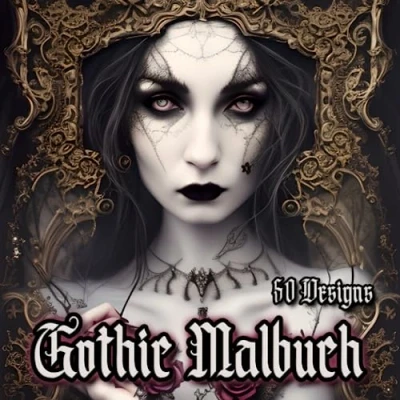 Abbildung von Kinder der Nacht: Gothic Malbuch für Erwachsene mit 50 düsteren Motiven zum Ausmalen