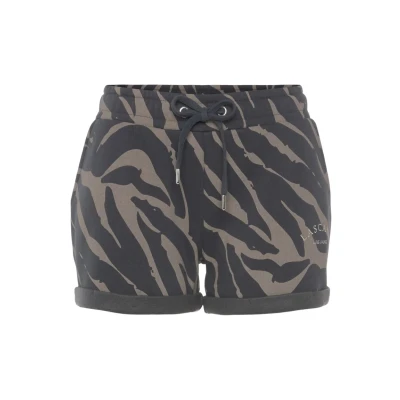 Abbildung von Lascana Shorts dunkelgrautaupe, Damen, Größe: 40/42, Dunkelgrau taupe