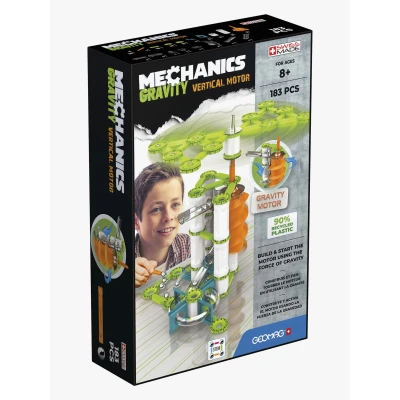 Abbildung von Geomag Mechanics Gravity Vertikales Kugelbahnsystem 183 Teile