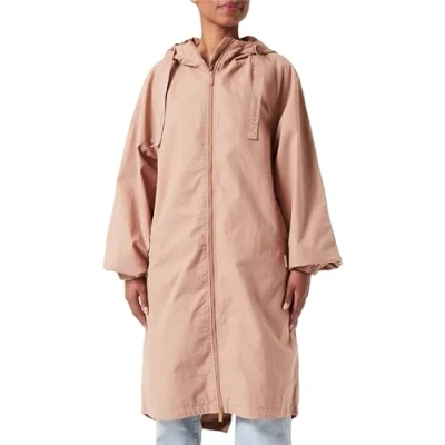 Abbildung von QS Parka, Damen, Größe: Medium, Sandstein