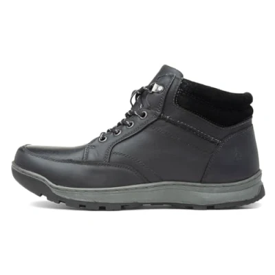 Abbildung von Hush Puppies Herren Grover Stiefelette, Schwarz, 43 EU